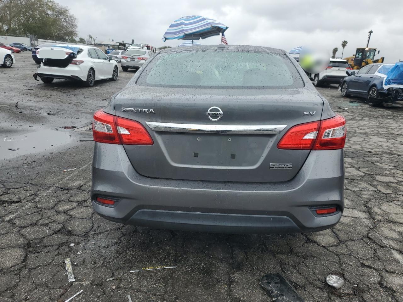 2019 Nissan Sentra VIN 3N1AB7AP1KY276301 Copart auction photo, side / minor dent/scratches damage thumbnail 6