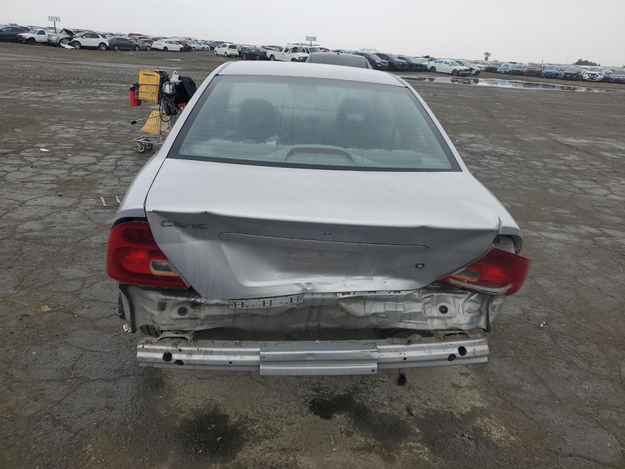 2003 Honda Civic VIN 1HGEM22553L023194 Copart auction photo, rear end / front end damage thumbnail 6