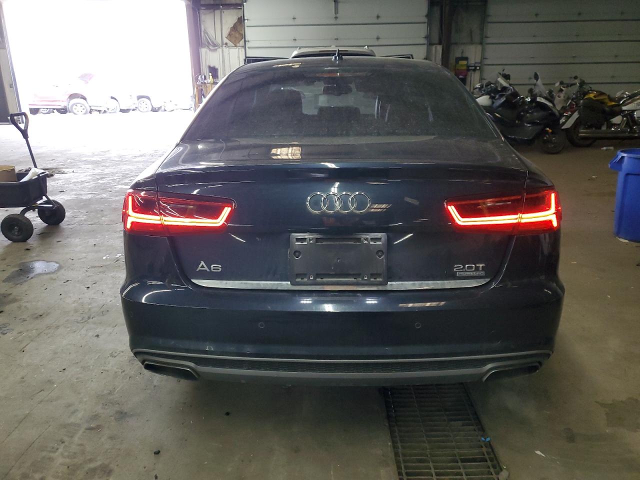 2016 Audi A6 VIN WAUGFAFC2GN181293 Copart auction photo, front end damage thumbnail 6