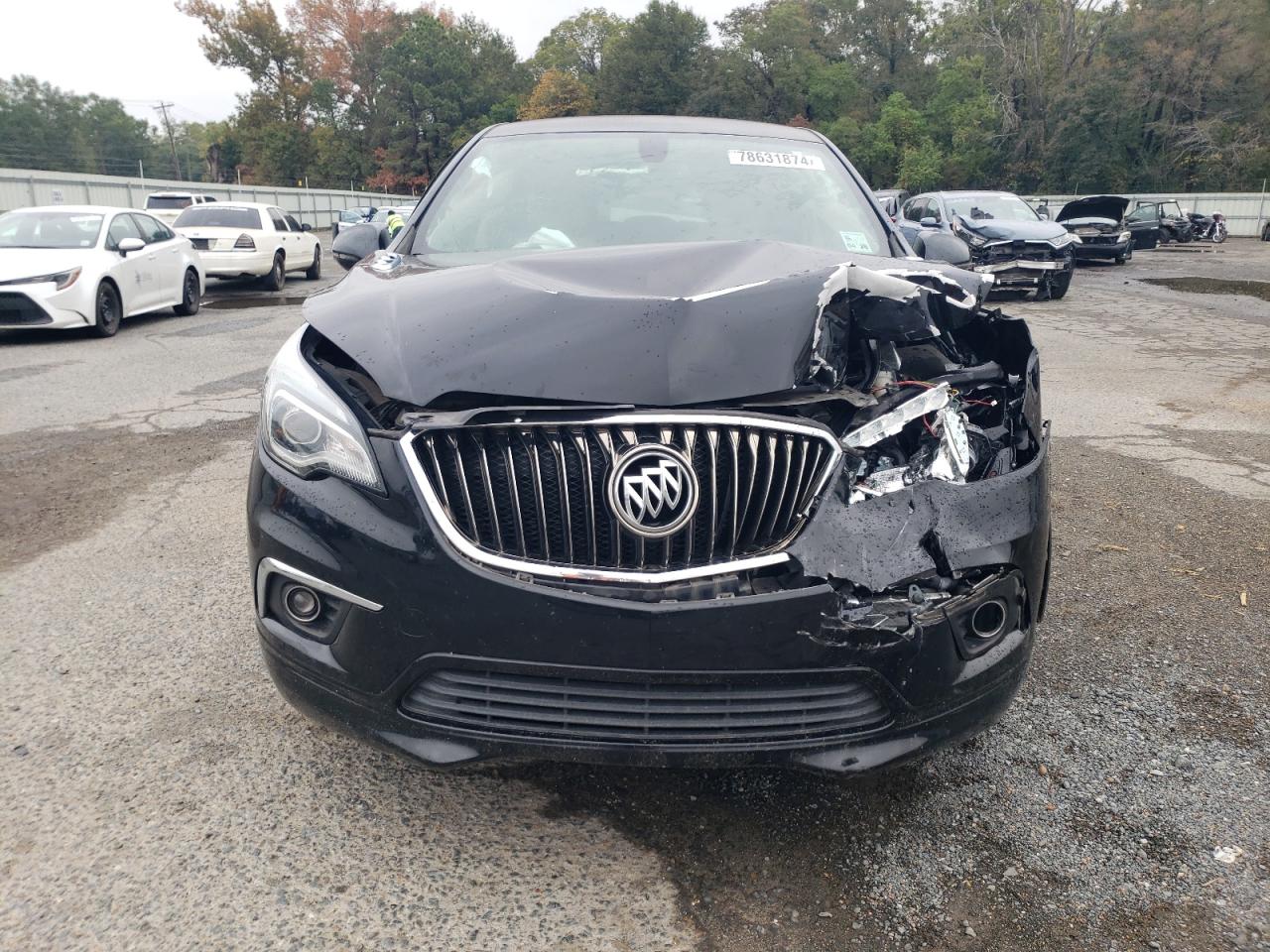2017 Buick Envision VIN LRBFXASAXHD100286 Copart auction photo, front end damage thumbnail 5