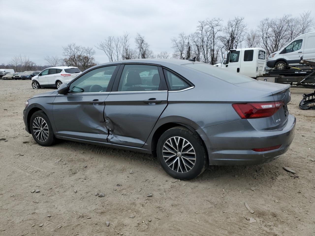 2021 Volkswagen Jetta VIN 3VWC57BU1MM090945 Copart auction photo, side / rear end damage thumbnail 2