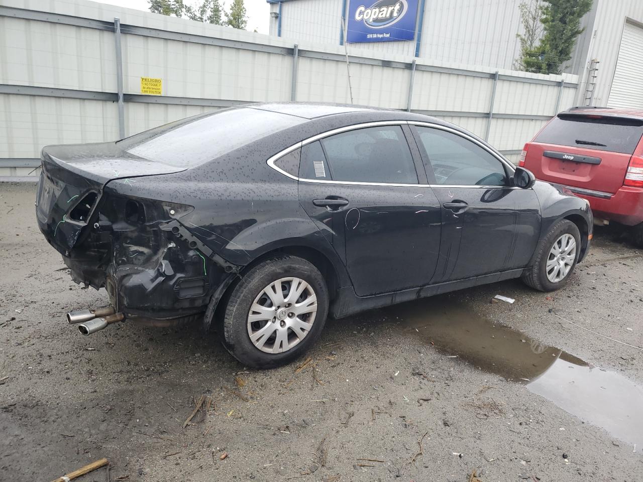 2010 Mazda 6 VIN 1YVHZ8BH4A5M23737 Copart auction photo, rear end damage thumbnail 3