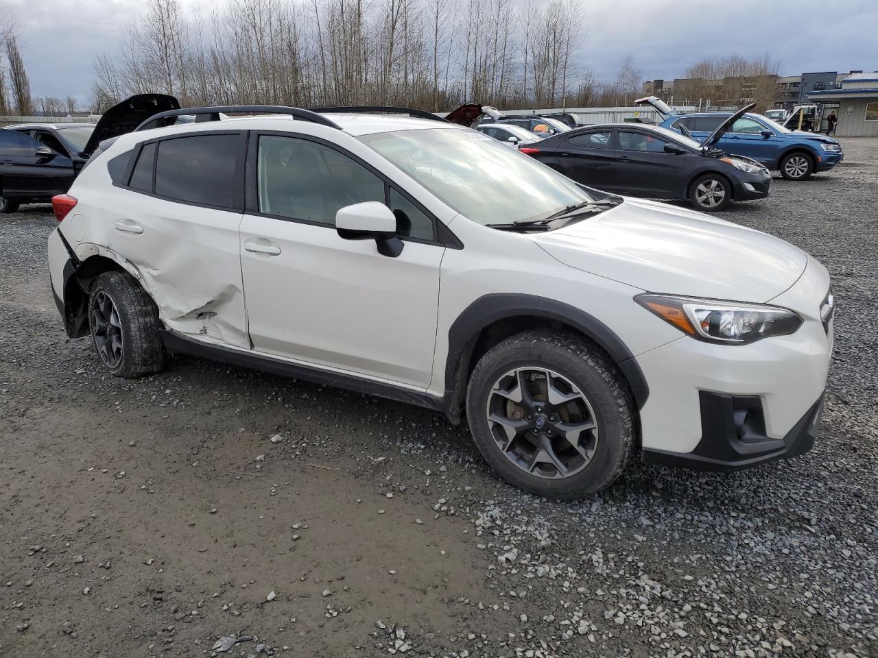 2019 Subaru XV VIN JF2GTACC1K8258910 Copart auction photo, rear end / side damage thumbnail 4