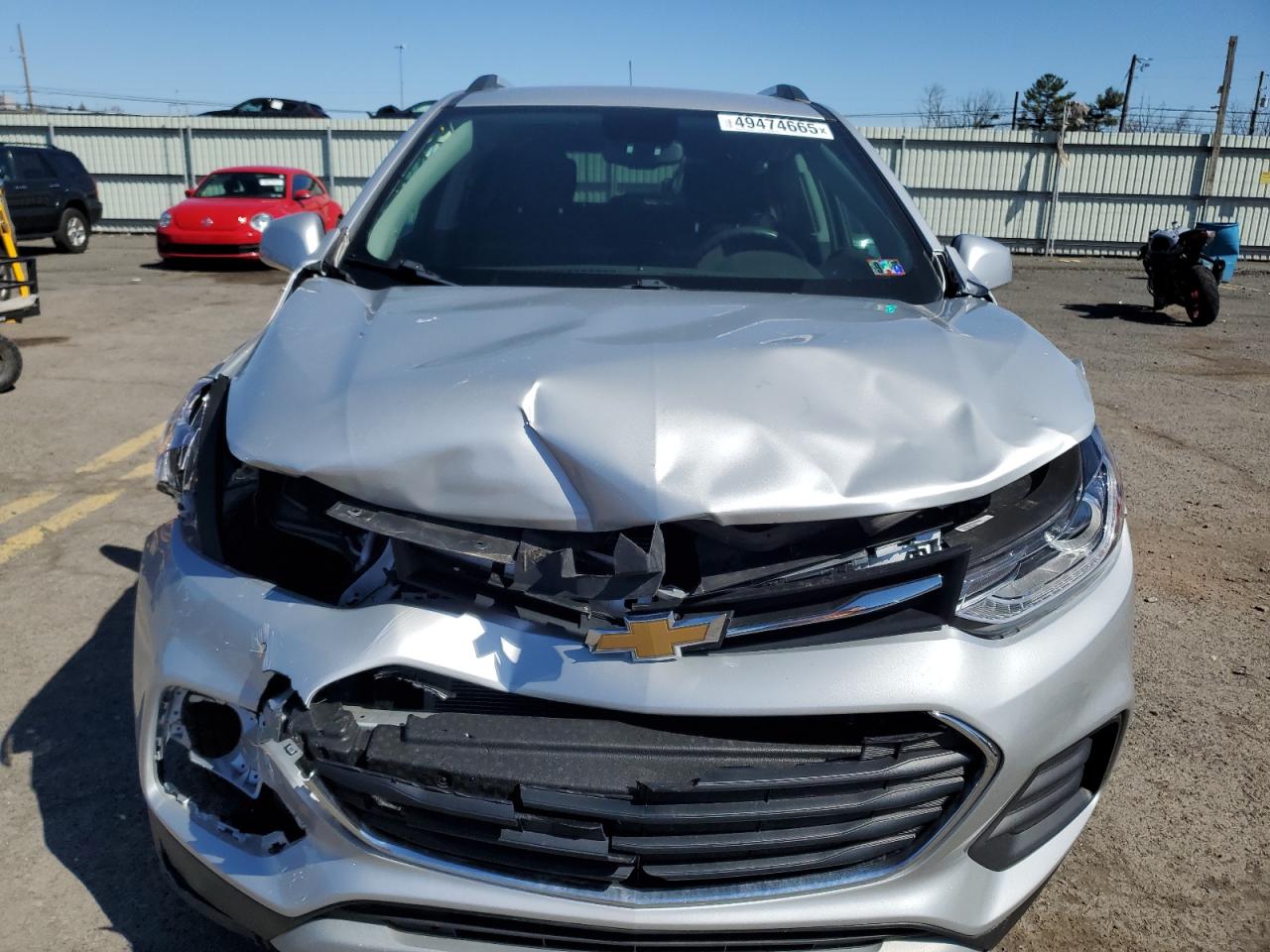 2019 Chevrolet Trax VIN 3GNCJLSB7KL149450 Copart auction photo, front end damage thumbnail 5