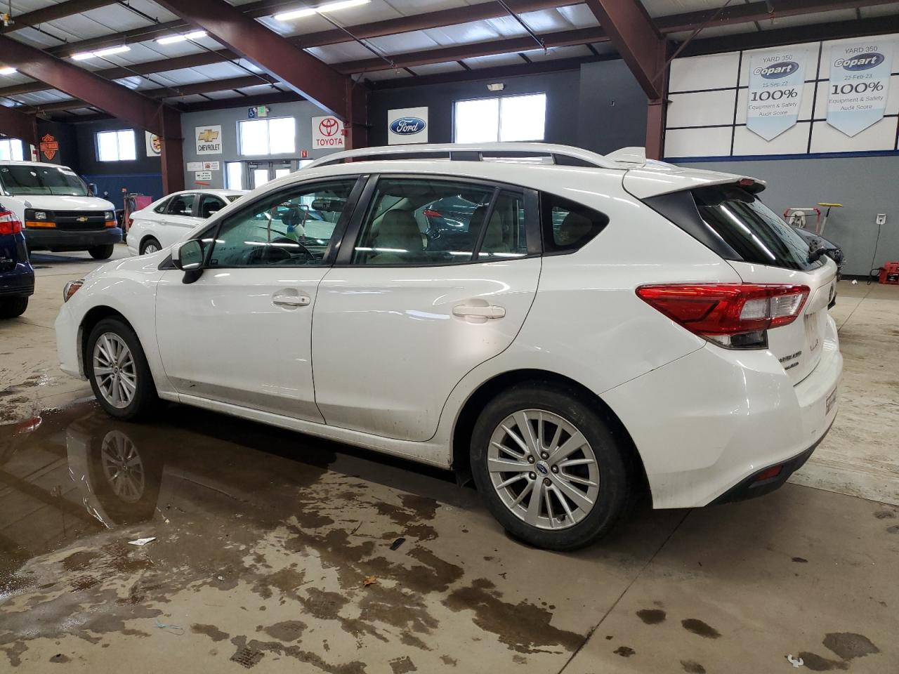 2017 Subaru Impreza VIN 4S3GTAB6XH3714001 Copart auction photo, front end / side damage thumbnail 2