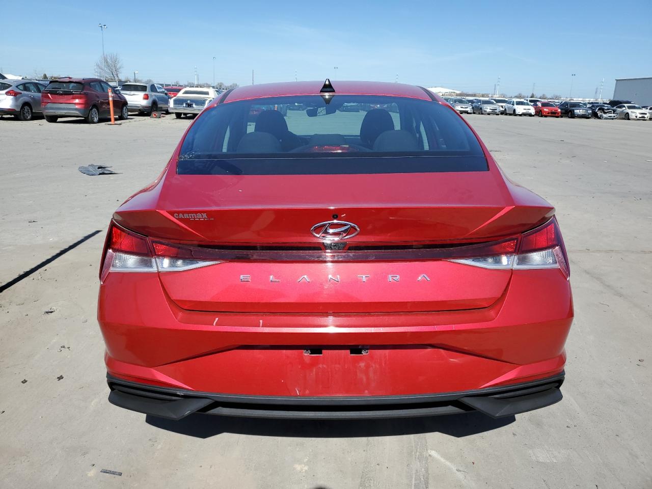 2021 Hyundai Elantra VIN 5NPLS4AG6MH027982 Copart auction photo, front end damage thumbnail 6