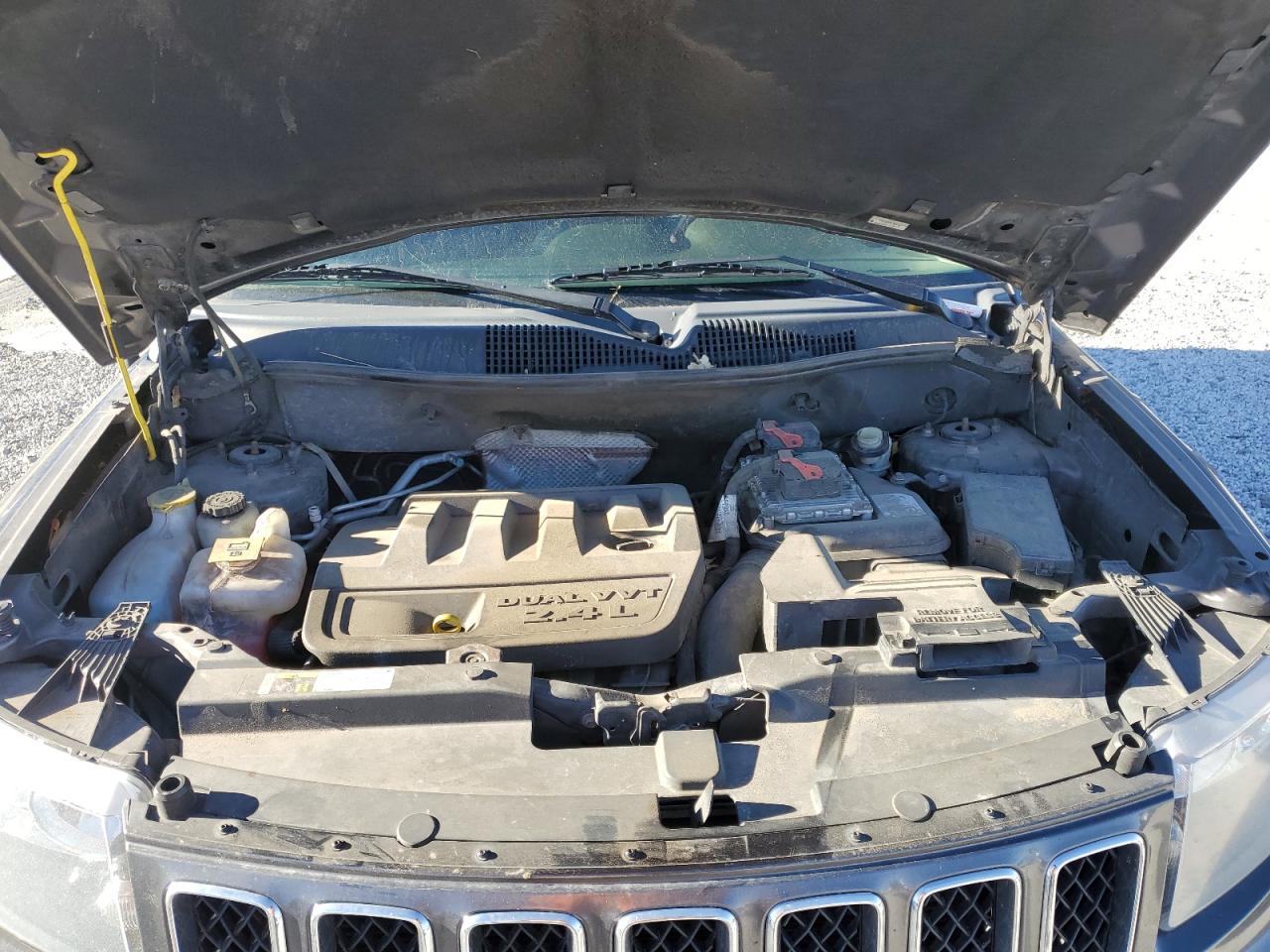 2015 Jeep Compass VIN 1C4NJDBB1FD188425 Copart auction photo, side damage thumbnail 12