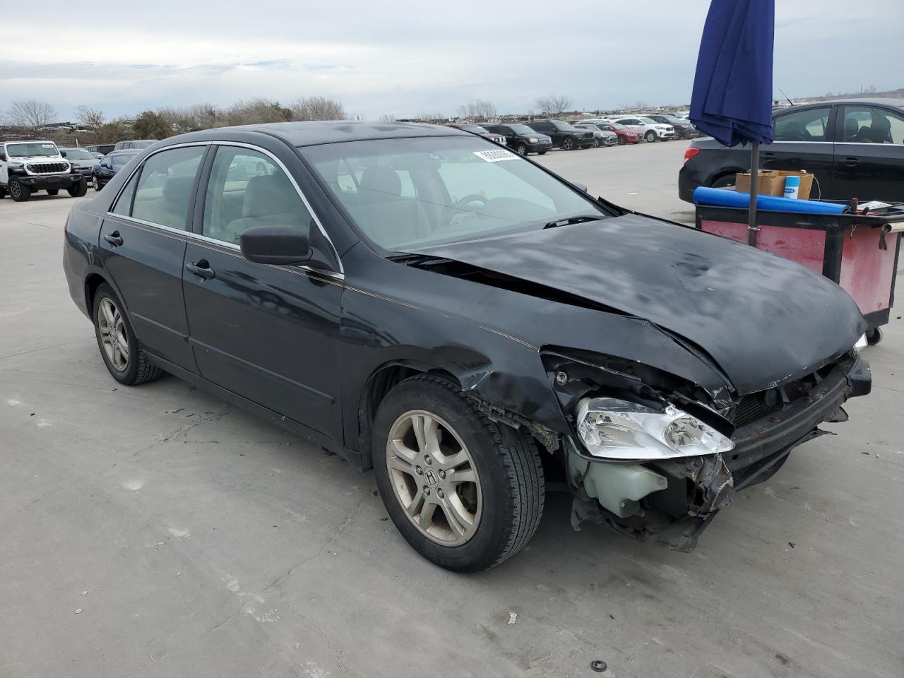 2006 Honda Accord VIN 1HGCM56316A033142 Copart auction photo, front end damage thumbnail 4