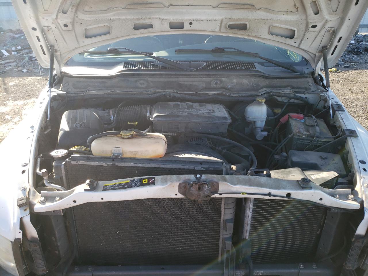 2004 Dodge RAM VIN 1D7HA16K74J252560 Copart auction photo, frame damage damage thumbnail 11