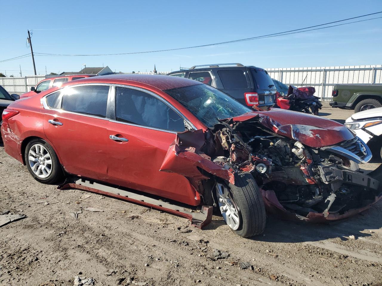 2017 Nissan Altima VIN 1N4AL3AP5HC158956 Copart auction photo, all over damage thumbnail 4