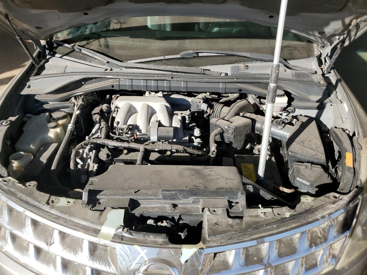 2007 Nissan Murano VIN JN8AZ08W97W631621 Copart auction photo, front end damage thumbnail 12