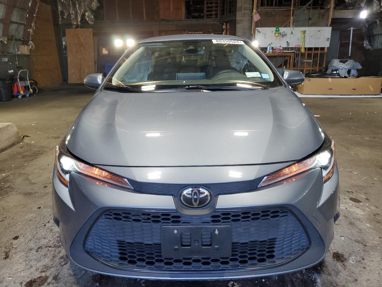 2021 Toyota Corolla VIN JTDEPMAE2MJ156463 Copart auction photo, side / rear end damage thumbnail 5