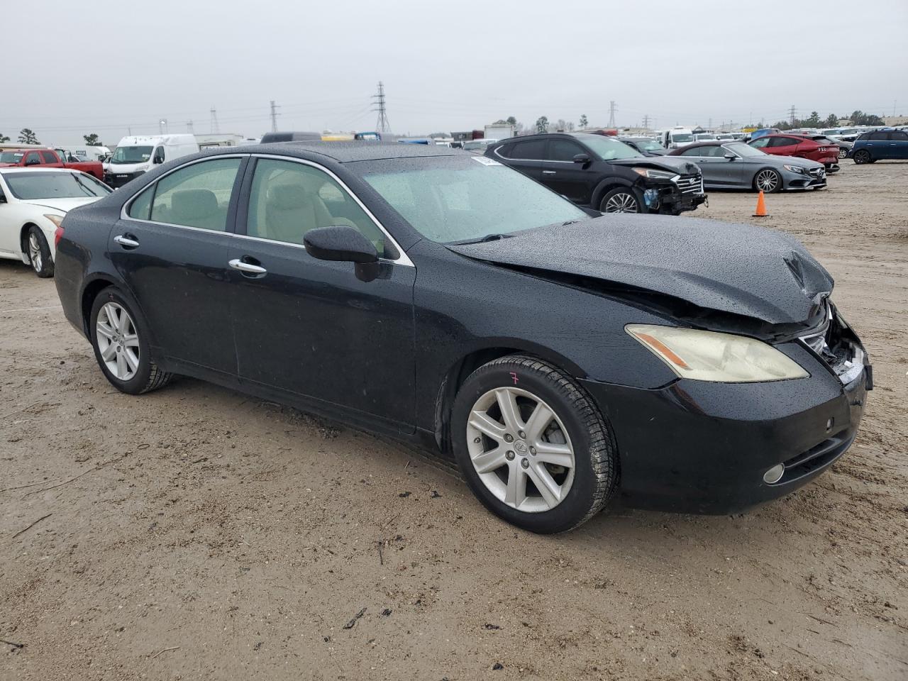 2008 Lexus ES VIN JTHBJ46G582253945 Copart auction photo, front end damage thumbnail 4