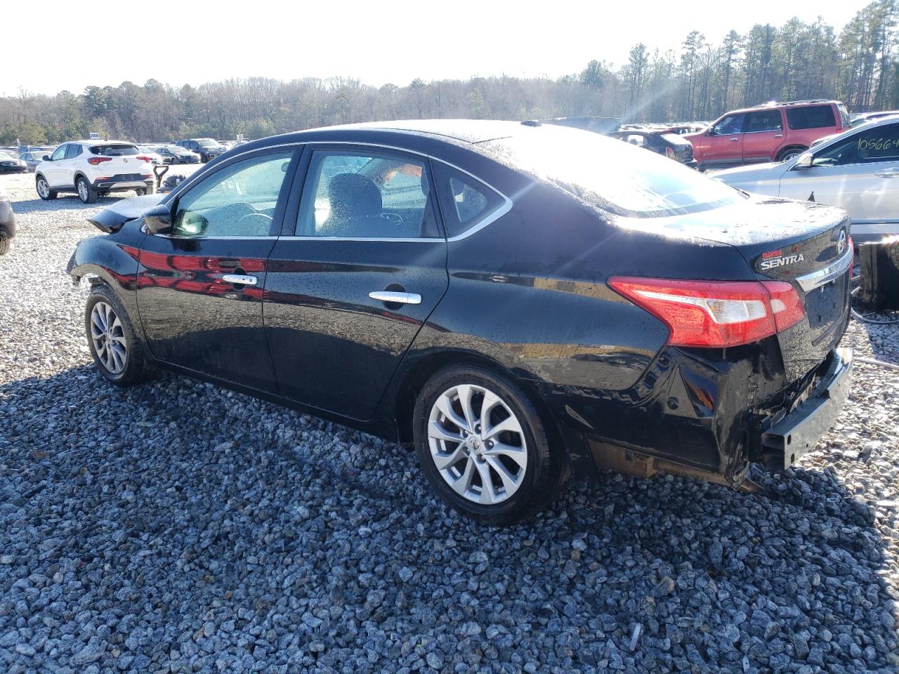 2019 Nissan Sentra VIN 3N1AB7AP1KY404441 Copart auction photo, front end damage thumbnail 2