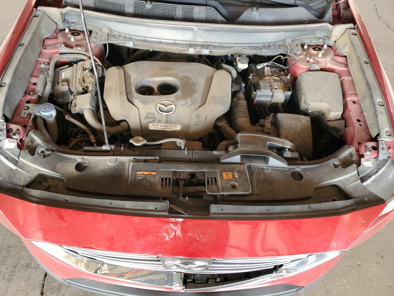 2016 Mazda CX-9 VIN JM3TCACY5G0118560 Copart auction photo, front end / side damage thumbnail 12