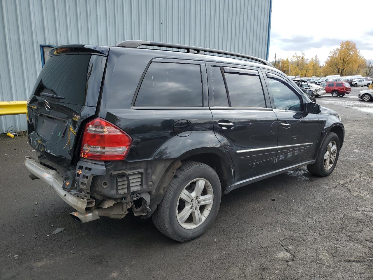 2007 Mercedes-Benz GL-klasse VIN 4JGBF71E97A143782 Copart auction photo, rear end / side damage thumbnail 3