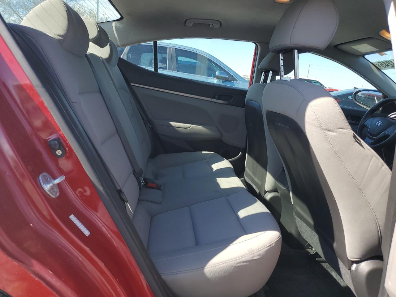2017 Hyundai Elantra VIN KMHD74LF6HU189337 Copart auction photo, front end / side damage thumbnail 10