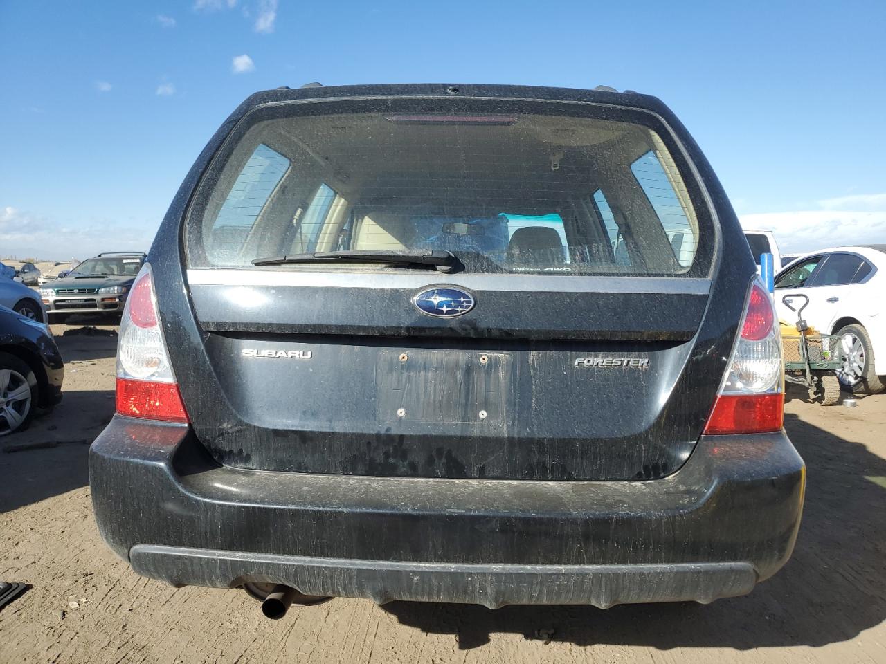 2006 Subaru Forester VIN JF1SG63666H712505 Copart auction photo, minor dent/scratches damage thumbnail 6