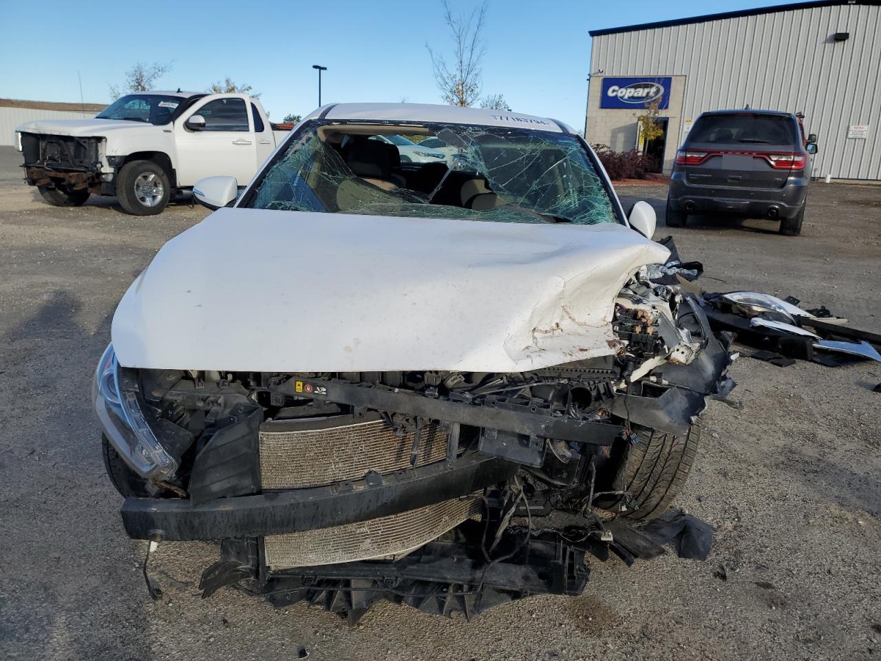 2018 Hyundai Elantra VIN KMHH35LE7JU038250 Copart auction photo, front end / side damage thumbnail 5