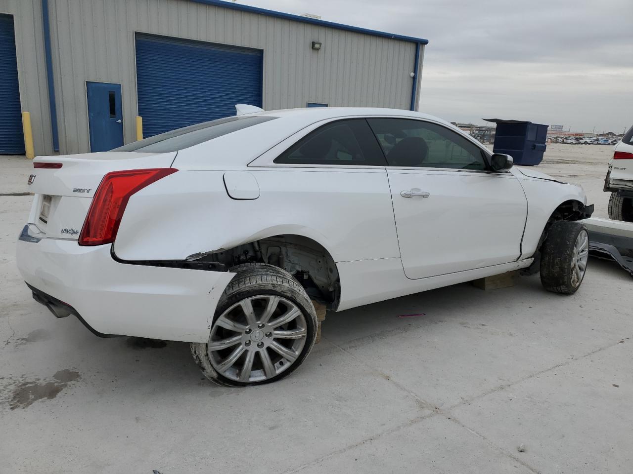 2019 Cadillac ATS VIN 1G6AA1RX2K0105720 Copart auction photo, side / front end damage thumbnail 3