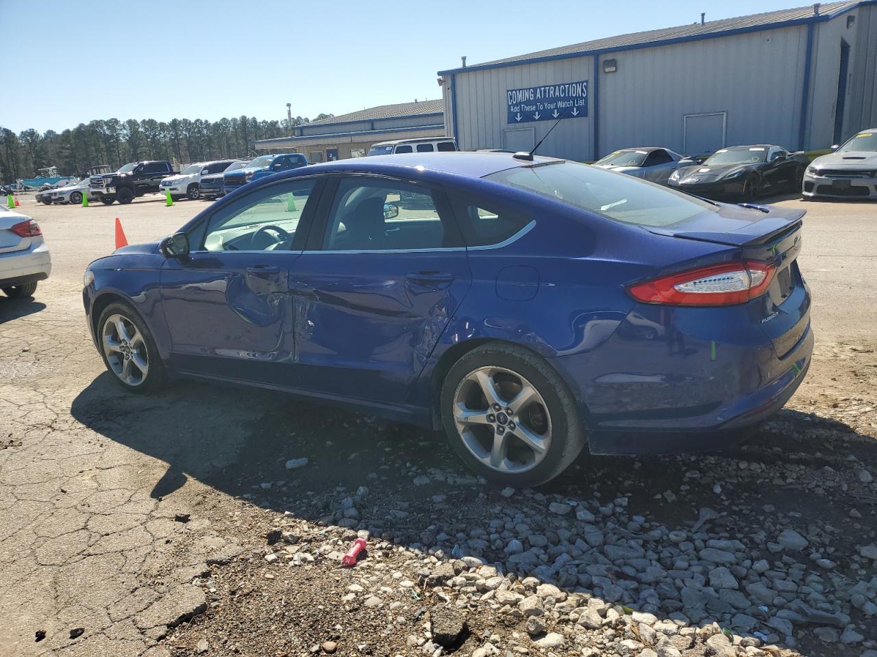 2014 Ford Fusion VIN 3FA6P0HD5ER332218 Copart auction photo, side / minor dent/scratches damage thumbnail 2