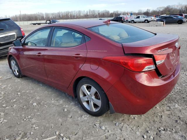 2013 Hyundai Elantra VIN 5NPDH4AE8DH420478 Copart auction photo, rear end damage thumbnail 2