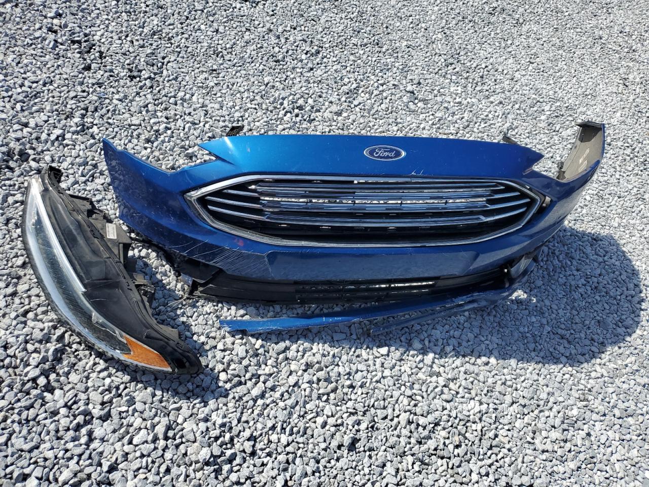 2017 Ford Fusion VIN 3FA6P0HD0HR334849 Copart auction photo, front end / undercarriage damage thumbnail 12