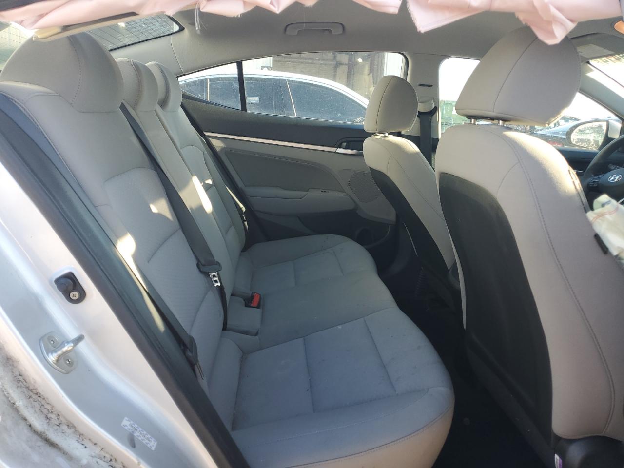 2019 Hyundai Elantra VIN KMHD84LF6KU816607 Copart auction photo, side damage thumbnail 10