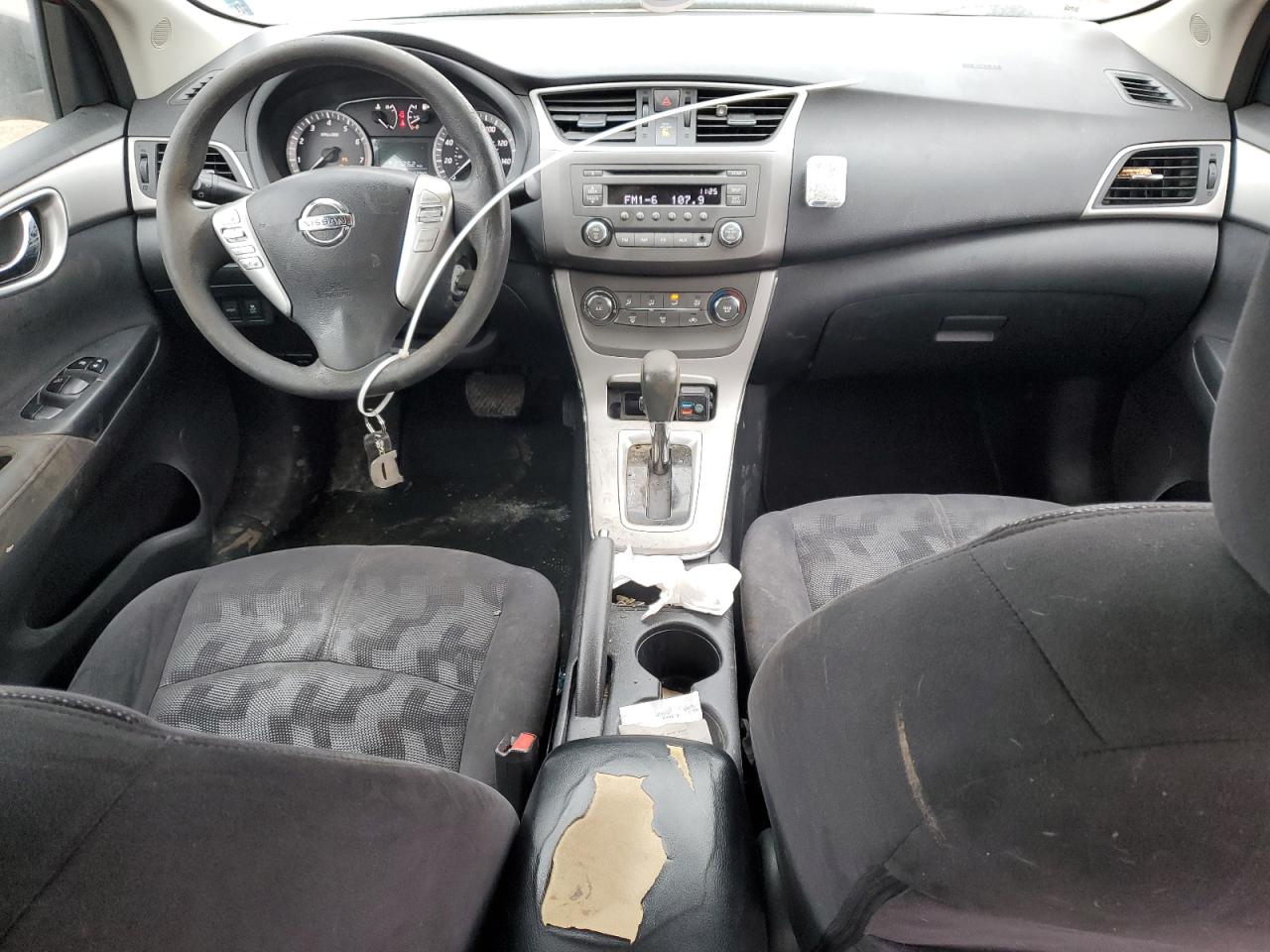 2013 Nissan Sentra VIN 3N1AB7APXDL714099 Copart auction photo, rear end damage thumbnail 8