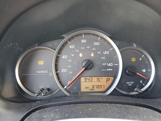 2012 Toyota Yaris VIN JTDKTUD38CD520973 Copart auction photo, rear end damage thumbnail 9