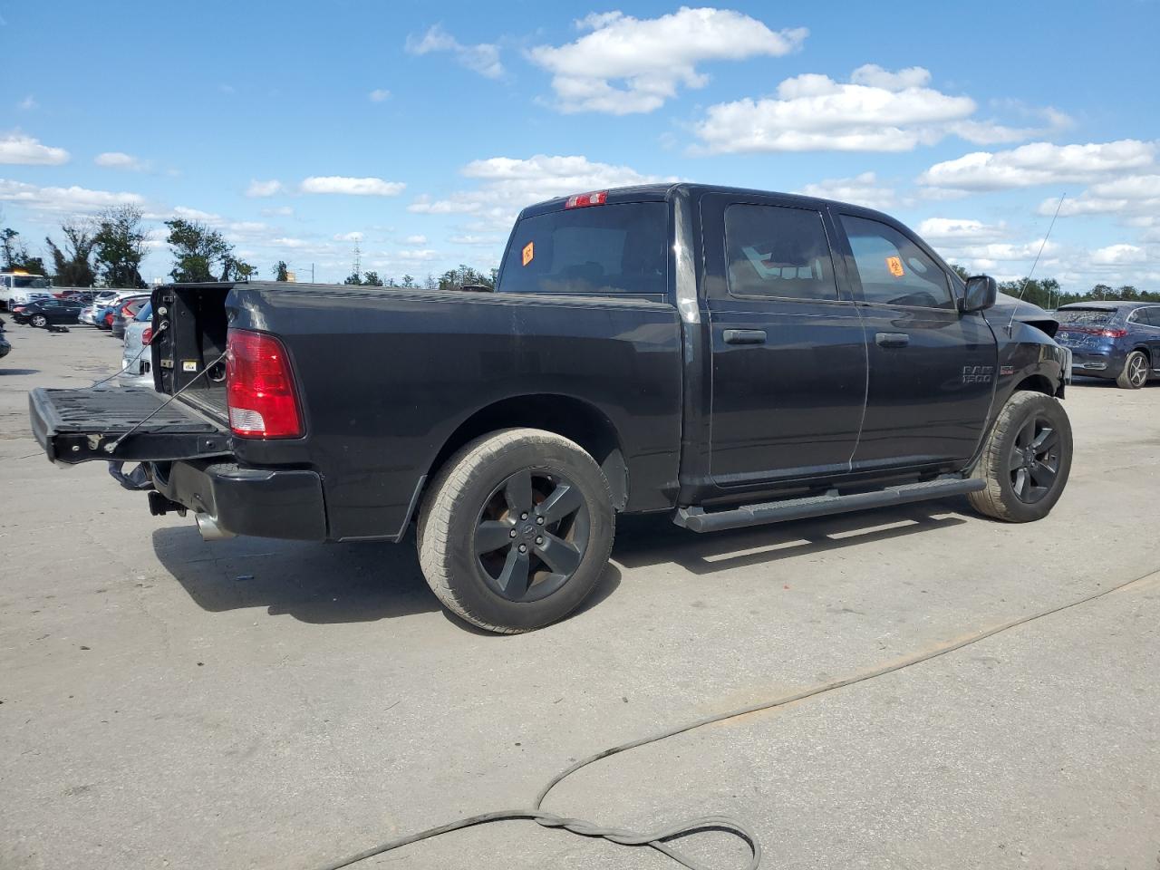 2017 RAM 1500 VIN 1C6RR6KT8HS671107 Copart auction photo, front end / rear end damage thumbnail 3