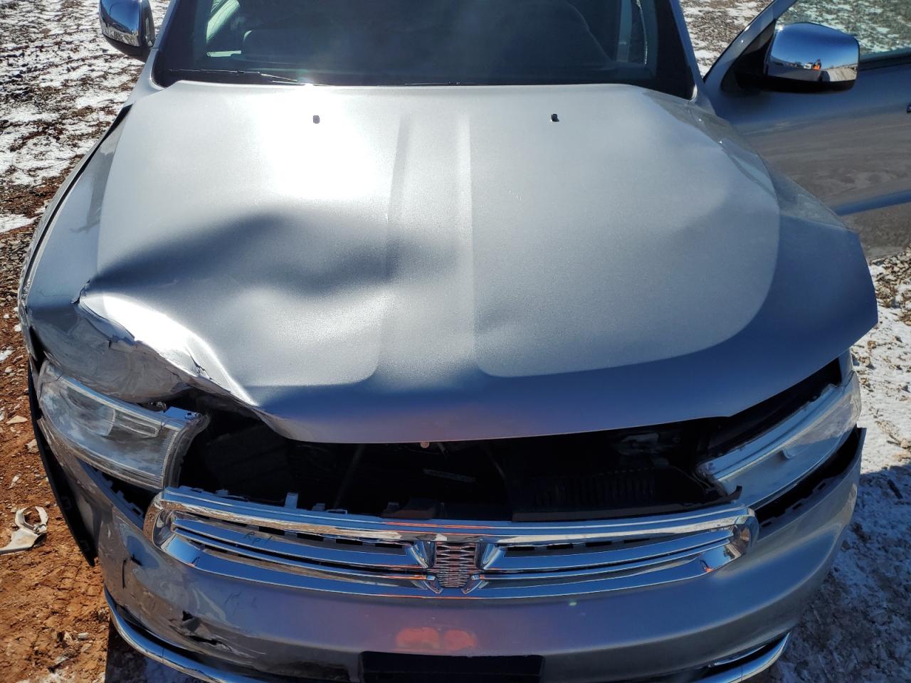 2017 Dodge Durango VIN 1C4RDHAGXHC656996 Copart auction photo, front end / minor dent/scratches damage thumbnail 12