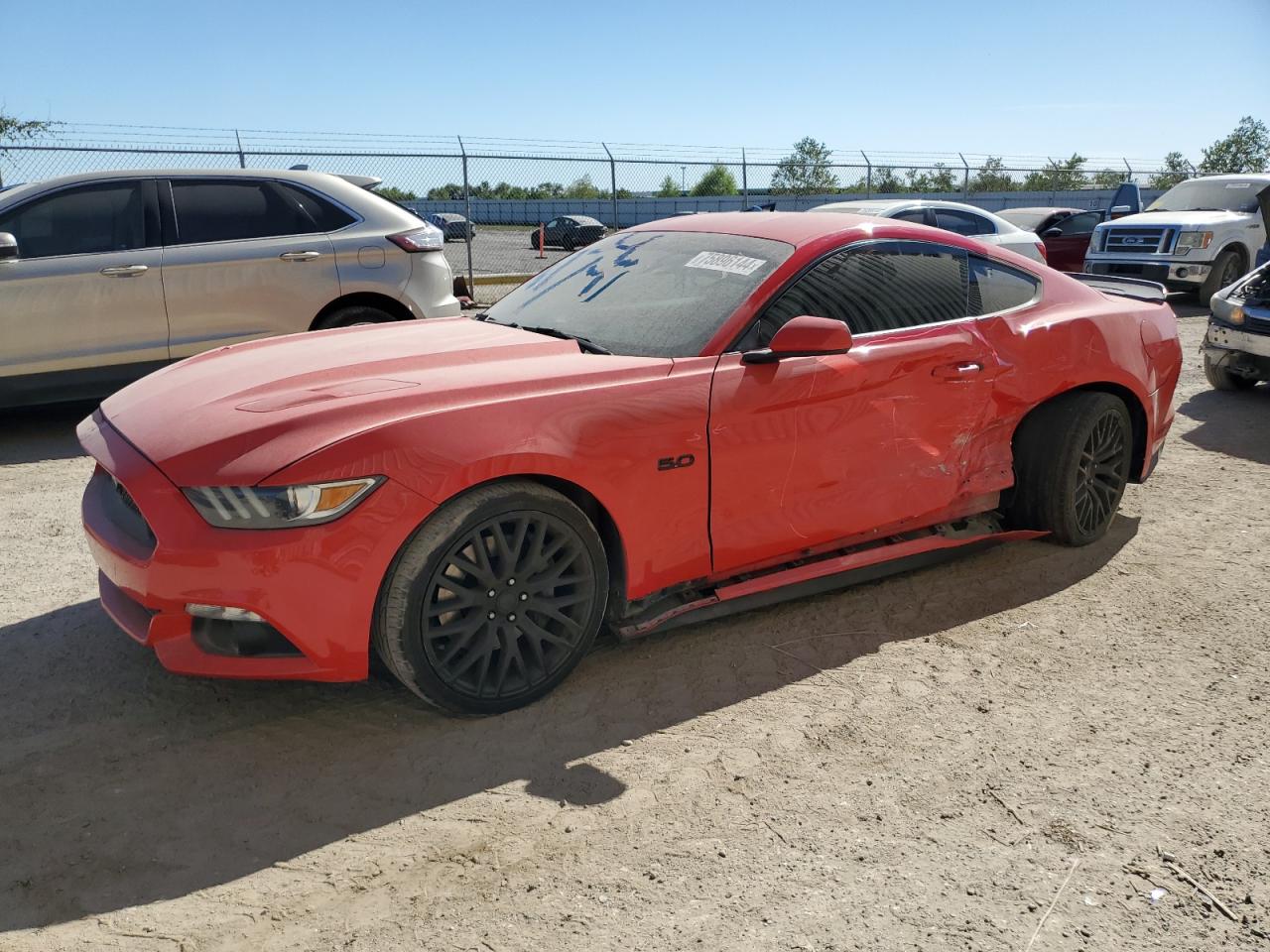 2017 Ford Mustang VIN 1FA6P8CF5H5225099