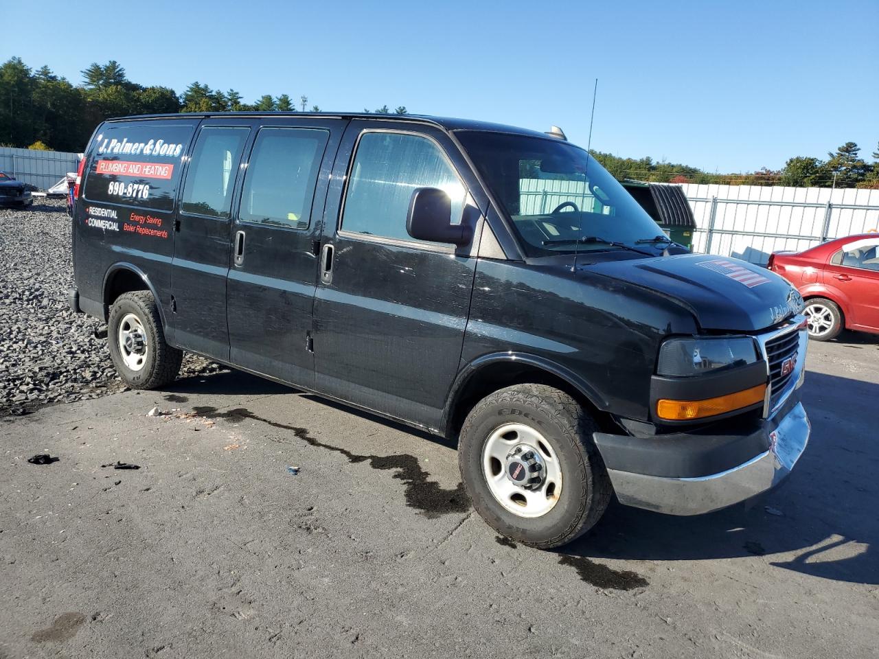 2016 GMC Savana VIN 1GTW7AFF1G1255400 Copart auction photo, front end damage thumbnail 4