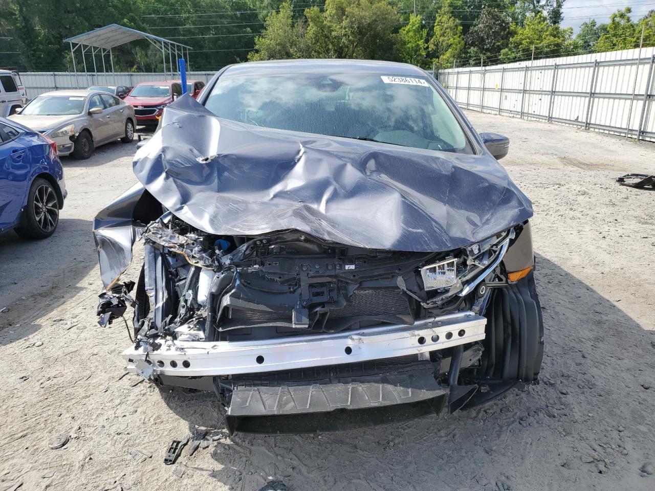2024 Honda Odyssey VIN 5FNRL6H56RB027249 Copart auction photo, front end damage thumbnail 5