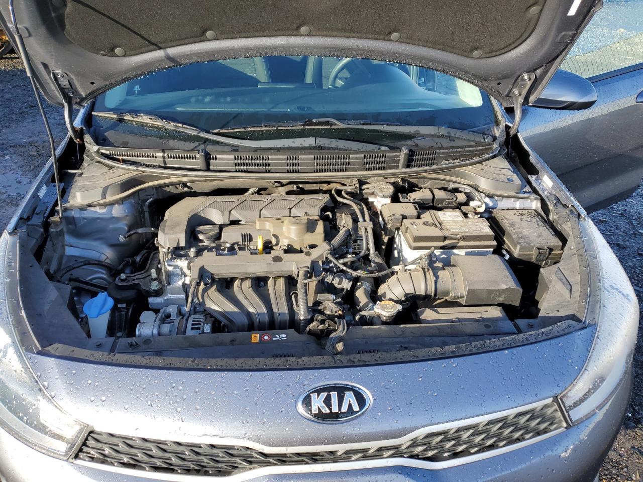 2020 KIA Rio VIN 3KPA25AD8LE270781 Copart auction photo, biohazard/chemical / vandalism damage thumbnail 11