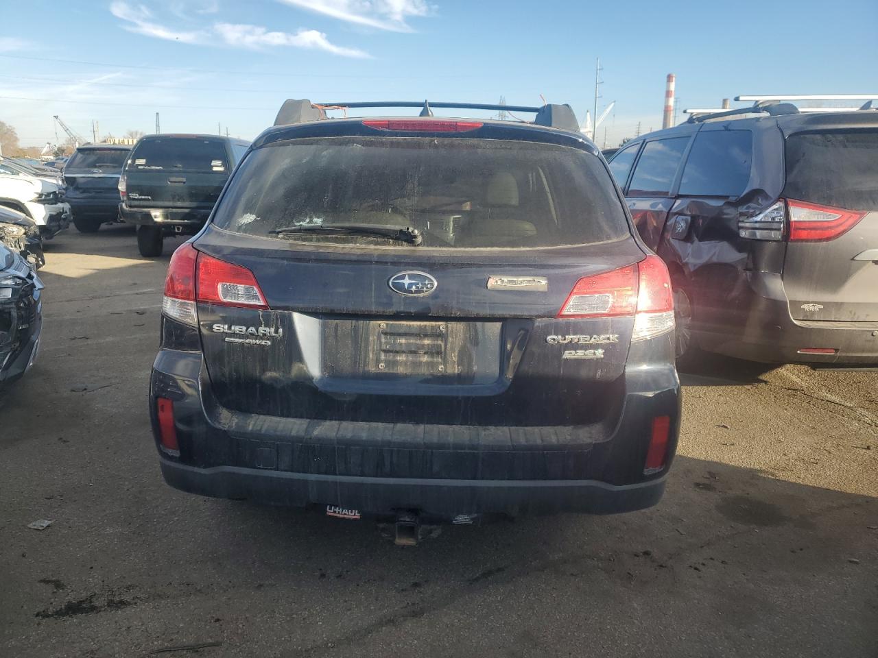 2014 Subaru Outback VIN 4S4BRBKCXE3213783 Copart auction photo, all over damage thumbnail 6