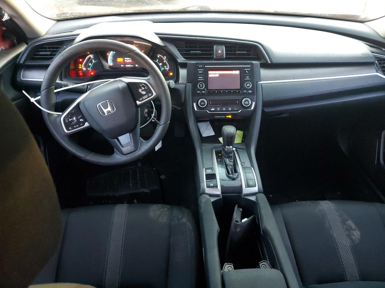 2020 Honda Civic VIN 2HGFC2F60LH581932 Copart auction photo, rear end damage thumbnail 8