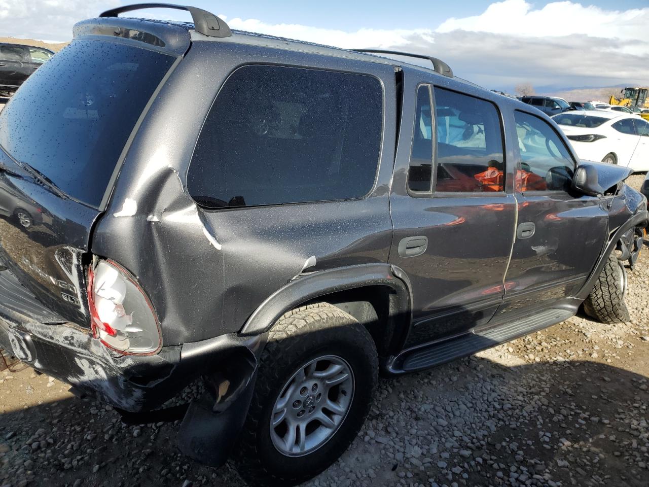 2003 Dodge Durango VIN 1D4HS58N23F595433 Copart auction photo, front end / rear end damage thumbnail 3