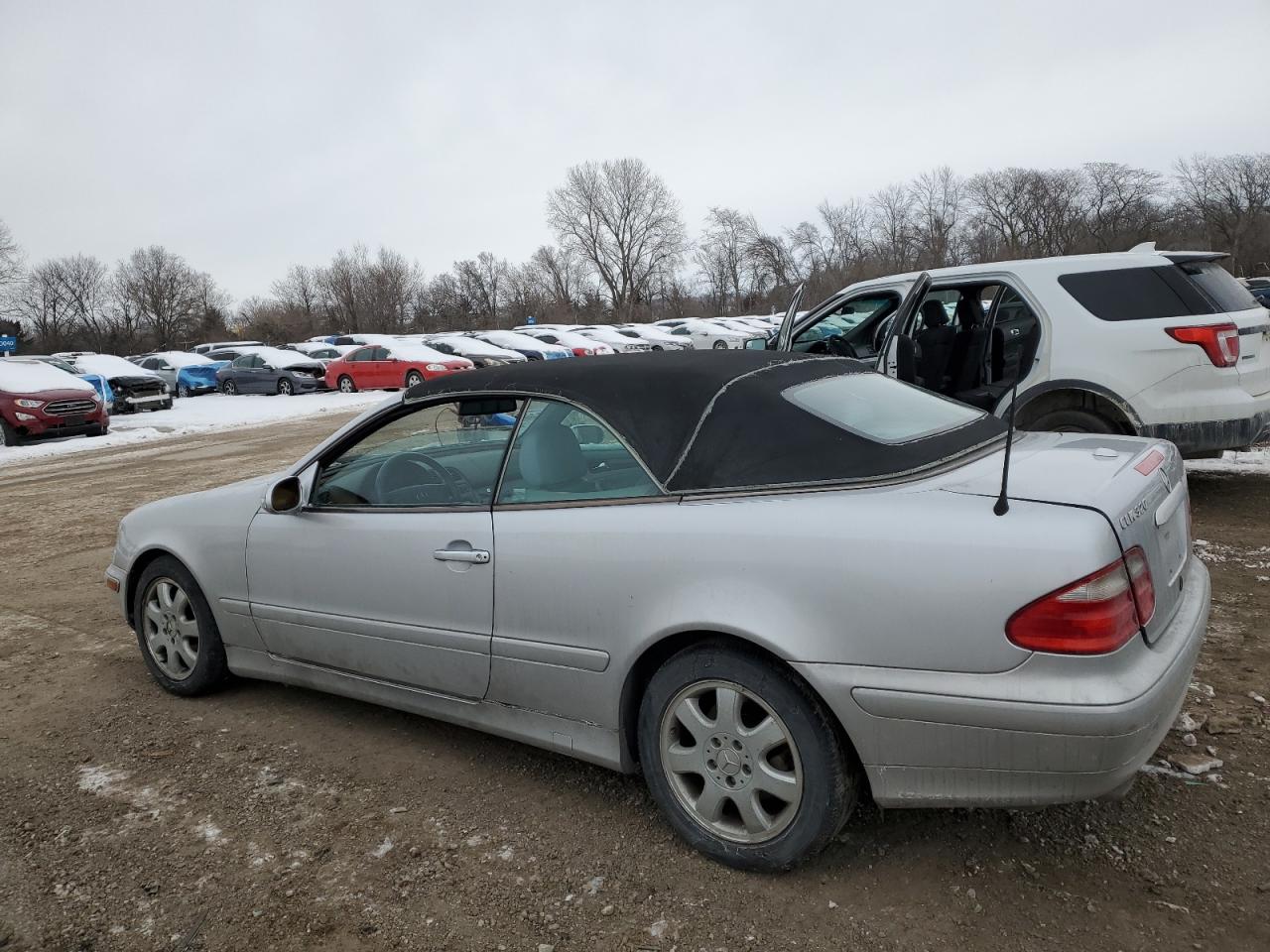 2002 Mercedes-Benz CLK-klasse VIN WDBLK65G42T128662 Copart auction photo, front end damage thumbnail 2
