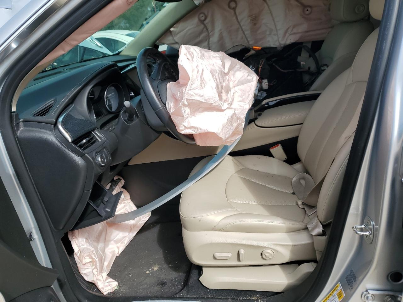 2017 Buick Envision VIN LRBFXBSA6HD114773 Copart auction photo, front end damage thumbnail 7