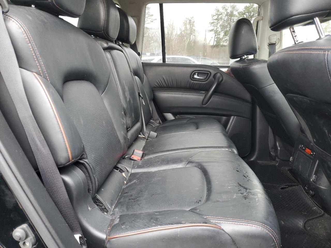 2020 Nissan Armada VIN JN8AY2ND0LX017515 Copart auction photo, front end / side damage thumbnail 11