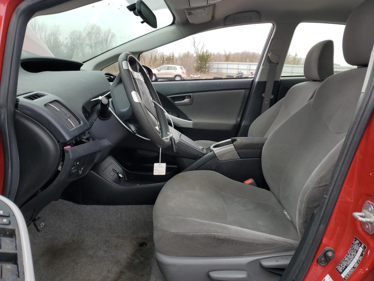 2014 Toyota Prius VIN JTDKN3DU5E0370425 Copart auction photo, front end / side damage thumbnail 7
