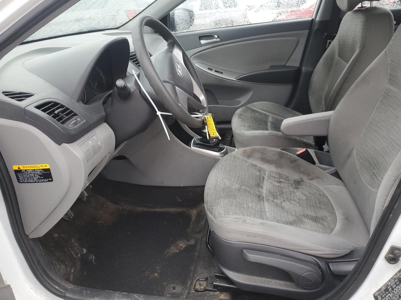 2016 Hyundai Accent VIN KMHCT5AE7GU249924 Copart auction photo, rear end damage thumbnail 7