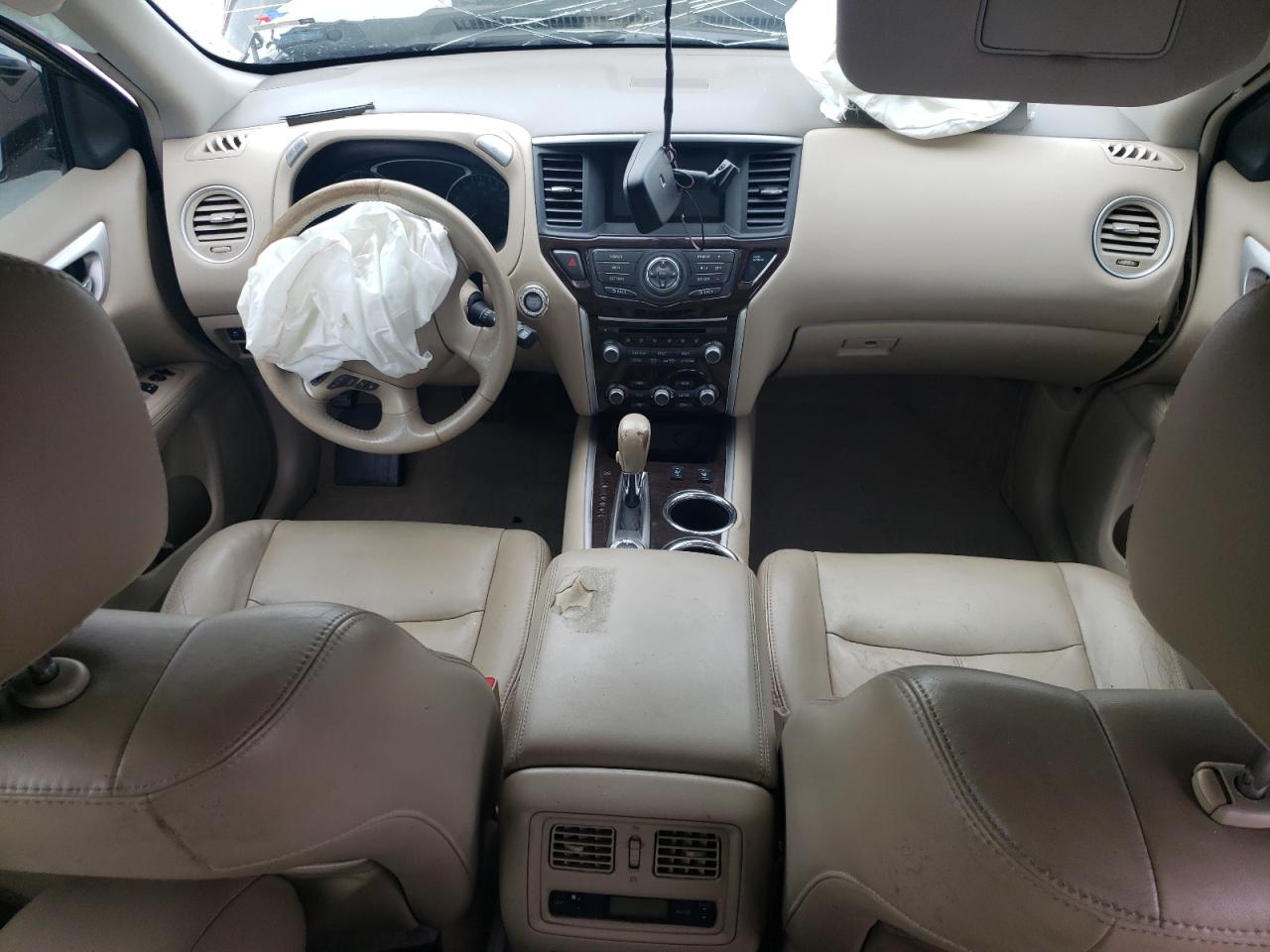 2013 Nissan Pathfinder VIN 5N1AR2MM2DC641119 Copart auction photo, front end damage thumbnail 8