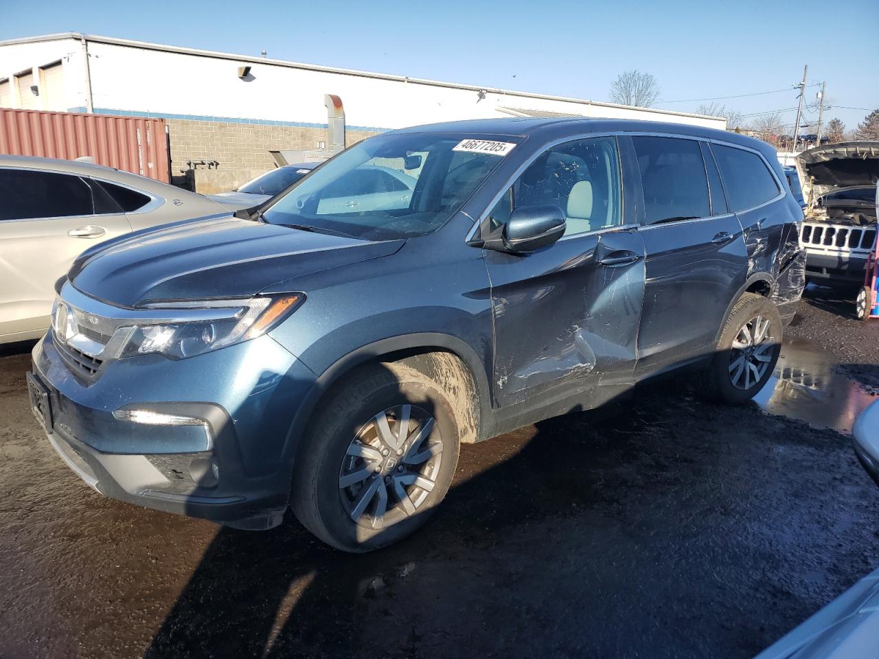 2022 Honda Pilot VIN 5FNYF6H5XNB037831