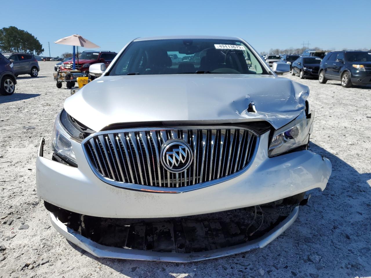 2016 Buick LaCrosse VIN 1G4GB5G36GF172347 Copart auction photo, front end damage thumbnail 5
