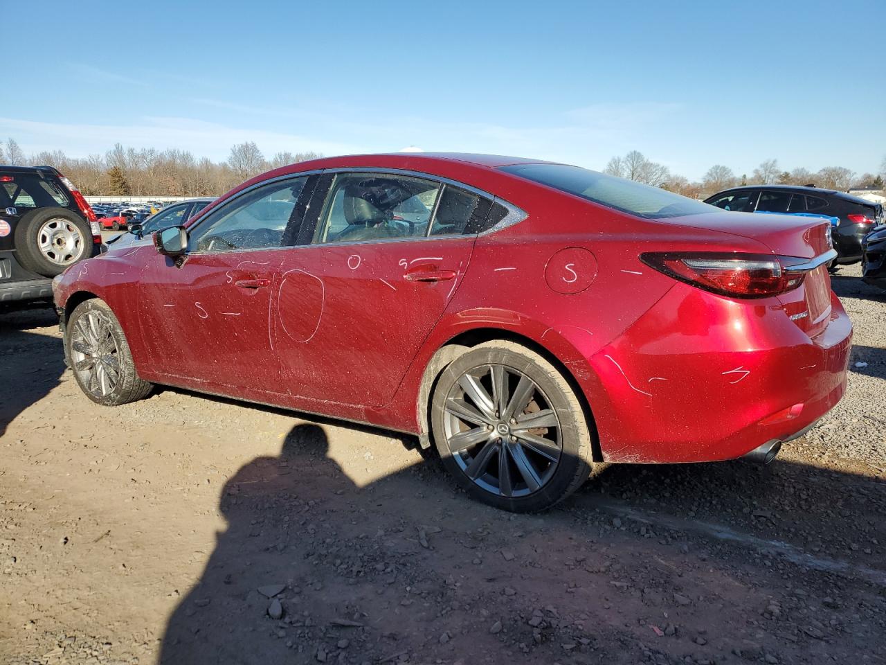 2018 Mazda 6 VIN JM1GL1VM9J1318783 Copart auction photo, front end damage thumbnail 2