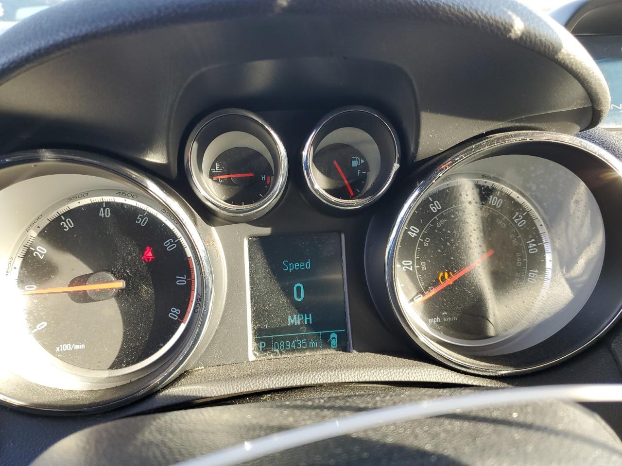 2016 Buick Encore VIN KL4CJCSB8GB716826 Copart auction photo, front end damage thumbnail 9