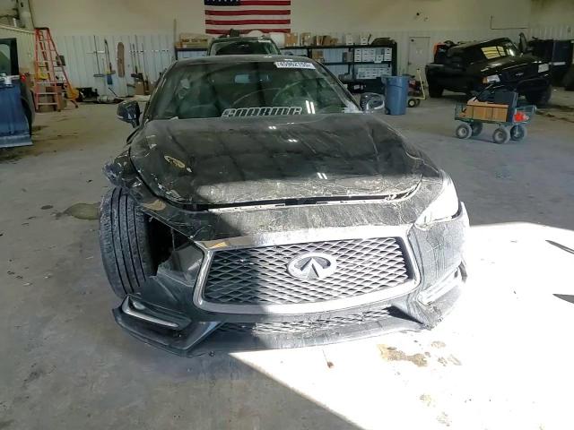 2018 Infiniti Q60 VIN JN1EV7EL0JM391683 Copart auction photo, front end / undercarriage damage thumbnail 10